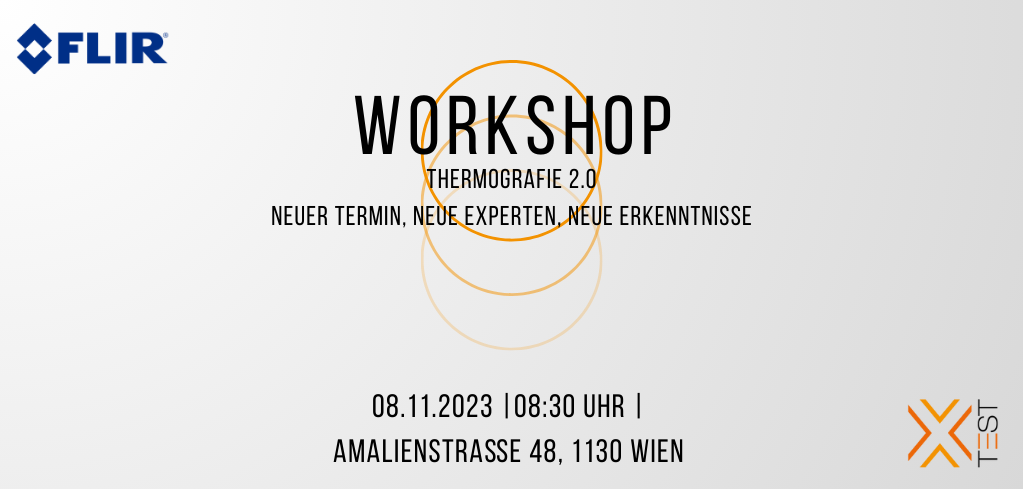 Thermografie 2.0 – FLIR Workshop